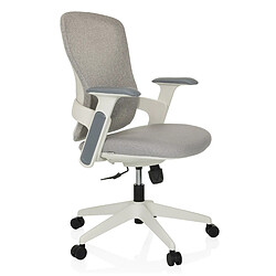 Avis Chaise de bureau / chaise pivotante NOWUM tissu gris hjh OFFICE