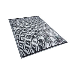 Beliani Tapis noir 150 x 210 cm SIKAR