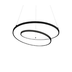 Ideal Lux Suspension LED OZ Métal,Plastique Noir