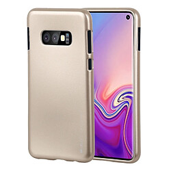 Wewoo étuis Coque Housse en TPU METAL pour Galaxy S10 Lite (Or)