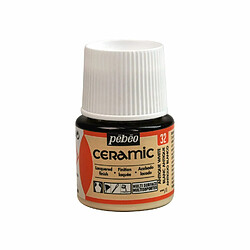 Pebeo Peinture céramique et multi-surfaces - Blanc antique - 45 ml