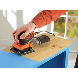 Acheter Black & Decker KA450 Ponceuse vibrante 1/4 feuille Moteur puissant de 220W