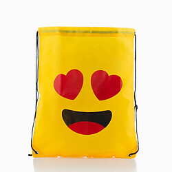 Totalcadeau Sac à dos à cordes émoticônes Emoj Design - Laugh pas cher pas cher