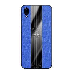 Wewoo Coque Souple Pour Vivo Y95 XINLI étui de protection TPU antichoc Texture Bleu