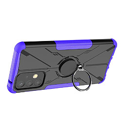 Coque en TPU anti-chocs avec béquille pour votre Samsung Galaxy A73 5G - violet