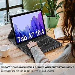 Avis Étui Clavier Pour Samsung Galaxy Tab A7 10,4 '' 2020 Français