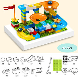 Universal 85 Marble Race Blocs Compatible Double Bâtiment Blocs d'entonnoir Diapositives Bricolage Big Brick Cadeaux pour Enfants | Blocs d'Empilement