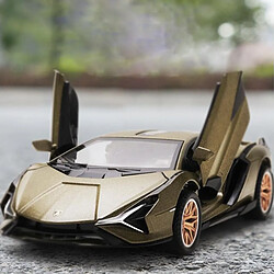 Universal 1: 32 Alloy Lamborghini Fairy Toy Car Roadster Metal Die Casting Co., Ltd. Voiture de course Acoustique et Lumière Cadeau pour enfants | Voiture de jouet de coulée sous pression (vert lime)