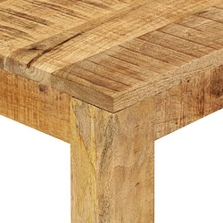 Acheter vidaXL Table à dîner 110x55x76 cm Bois de manguier massif