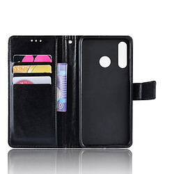 Acheter Wewoo Housse Coque Étui en cuir à rabat horizontal rétro Crazy Horse Texture pour Huawei Enjoy 9s P Smart + 2019avec support et fentes cartes et cadre photo noir