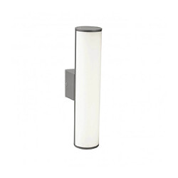 Leds C4 Applique Monaco, aluminium et polycarbonate, gris