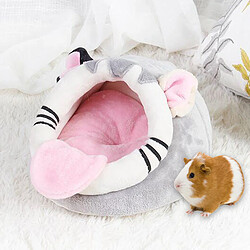 Maison De Cochon D'Inde, Nid D'hiver Hérisson Hamster, Petits Animaux Rose Chaud S