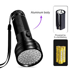 Acheter INF Lampe de poche UV étanche avec 51 perles LED à 395 nm