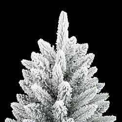 Acheter vidaXL Sapin de Noël artificiel avec neige floquée 120 cm PVC et PE