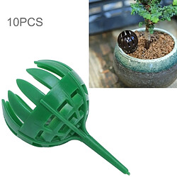 Wewoo Accessoire de jardinage vert 10 PCS Bonsaï Outils Produits de De Engrais Boîtes, Grande Taille: 5.5 * 4 * 4 cm