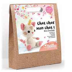 Graines Creatives Kit Crochet theme Chat Licorne