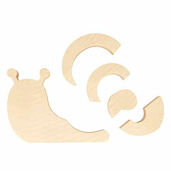 Artemio Puzzle en bois Escargot - 15 x 10,5 cm