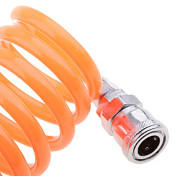 Acheter 5x 8mm tube flexible de ressort de tuyau d'air de recul pour l'outil pneumatique de compresseur 9m