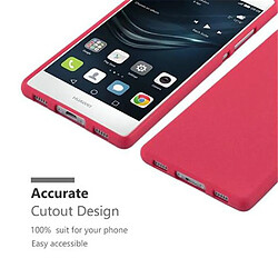 Acheter Cadorabo Coque Huawei P8 Etui en Rouge