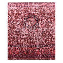 Vidal Tapis de laine 259x168 rouge Ultra Vintage pas cher