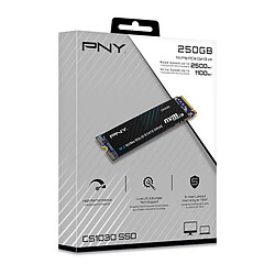 Avis Disque SSD Interne - PNY - CS1030 M.2 GEN3 - 250 Go - NVMe M280CS1030-250-RB