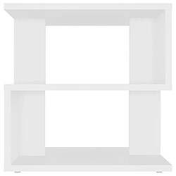 Acheter Maison Chic Table d'appoint | Table Basse Blanc 40x40x40 cm Aggloméré -GKD24847