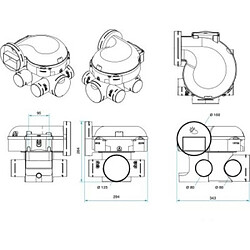 kit vmc simple flux easyhome hygroréglable combles classic - aldes 11033031