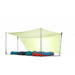 Universal Tente en tissu double fil ultra-légère 3m protection contre la pluie auvent extérieur randonnée et sanctuaire de randonnée(Vert)