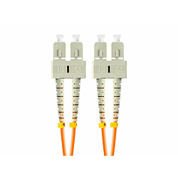 Tuyau Lanberg OM2 50/125 (2 m) Orange Duplex