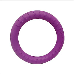 Universal Jouets pour animaux de compagnie Bague de traction Résistance à la morsure latérale Bague de traction Couleur Bague d'entraînement pour chiens (violet)