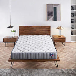 Sensoreve N°1 Matelas Sirius LATEX NATUREL 180x200cm - Épaisseur 16cm-Soutien Tonique Parfait & Enveloppant