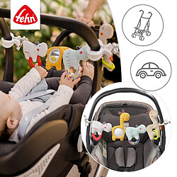 Avis Fehn 059137 Chaîne pour Poussette Loopy & Lotta - Chaîne pour Poussette avec de Jolis Pendentifs pour une Suspension Flexible - pour les Bébés et les Tout-Petits dès 0+ mois - Longueur : 45 cm