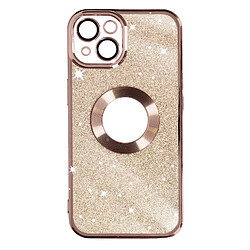 Avizar Coque iPhone 13 Paillette Rose