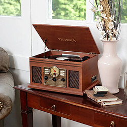 Avis Victrola Classic Chaîne Stéréo 6-in-1 Platine Vinyle - Acajou