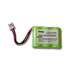 Vhbw Batterie Ni-MH 210mAh 3.6V pour DOGTRA Receiver, remplace 35AAAH3BMX, BP20R