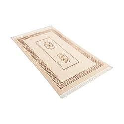 Vidal Tapis de laine 135x76 brun Darya