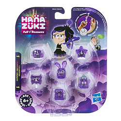 Hasbro Figurine Hanazuki : Pack de 5 Trésors et 1 Hemka : Violet