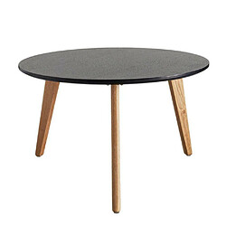 Inside 75 INNOVATION LIVING Table basse design scandinave NORDIC taille L coloris chêne noir 