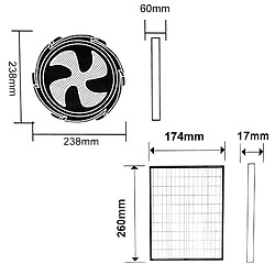 Acheter Plafonnier solaire rond capteur crépusculaire lampe 120 LED 60 W rendement 80 W dimmable applique plafond camping-car escalier télécommande