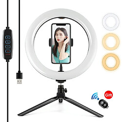 Yonis Ring Light LED 3 Modes Avec Trépied Portable