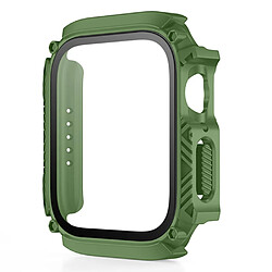 Coque en TPU anti-rayures, étanche à l'eau pour votre Apple Watch Series 7/8 41mm - vert