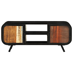 Maison Chic Meuble TV scandinave - Banc TV pour salon 110x30x45 cm Bois de récupération massif -MN59411