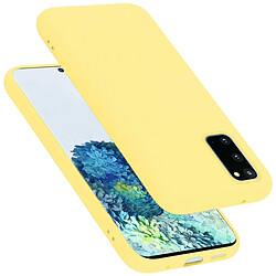 Cadorabo Coque Samsung Galaxy S20 Etui en Jaune