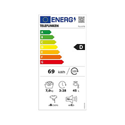 TELEFUNKEN Lave linge Frontal TLL127S