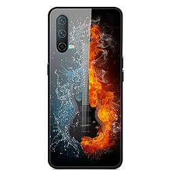 Coque en TPU antichoc guitare feu de glace pour votre OnePlus Nord CE 5G