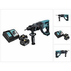 Makita DHR 202 RF Perforateur sans fil 18 V 2,0 J SDS Plus + 2x Batteries 3,0 Ah + Chargeur