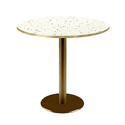 Restootab Table Ø70cm Rome bistrot terrazzo