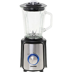 Mesko blender électrique de 1,5L 1200W gris noir