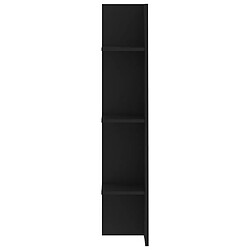 Acheter vidaXL Meuble TV noir 152x22x113 cm bois d'ingénierie