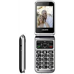 Avis New Majestic TLF-SILENO 82 FLIP 7,11 cm (2.8') 112 g Noir Téléphone pour seniors